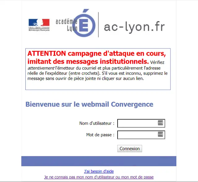 se connecter ac lyon webmail