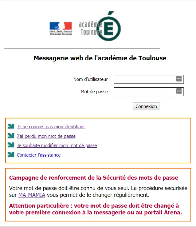 Webmail Toulouse